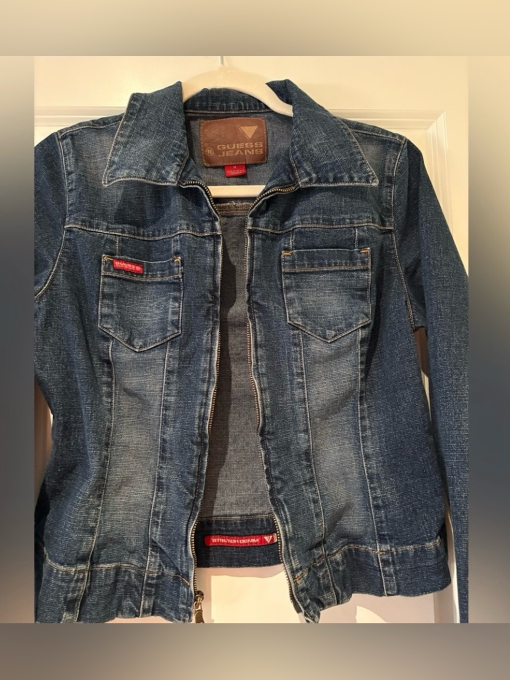 Guess Denim Jacket - Medium - Fits like a Small